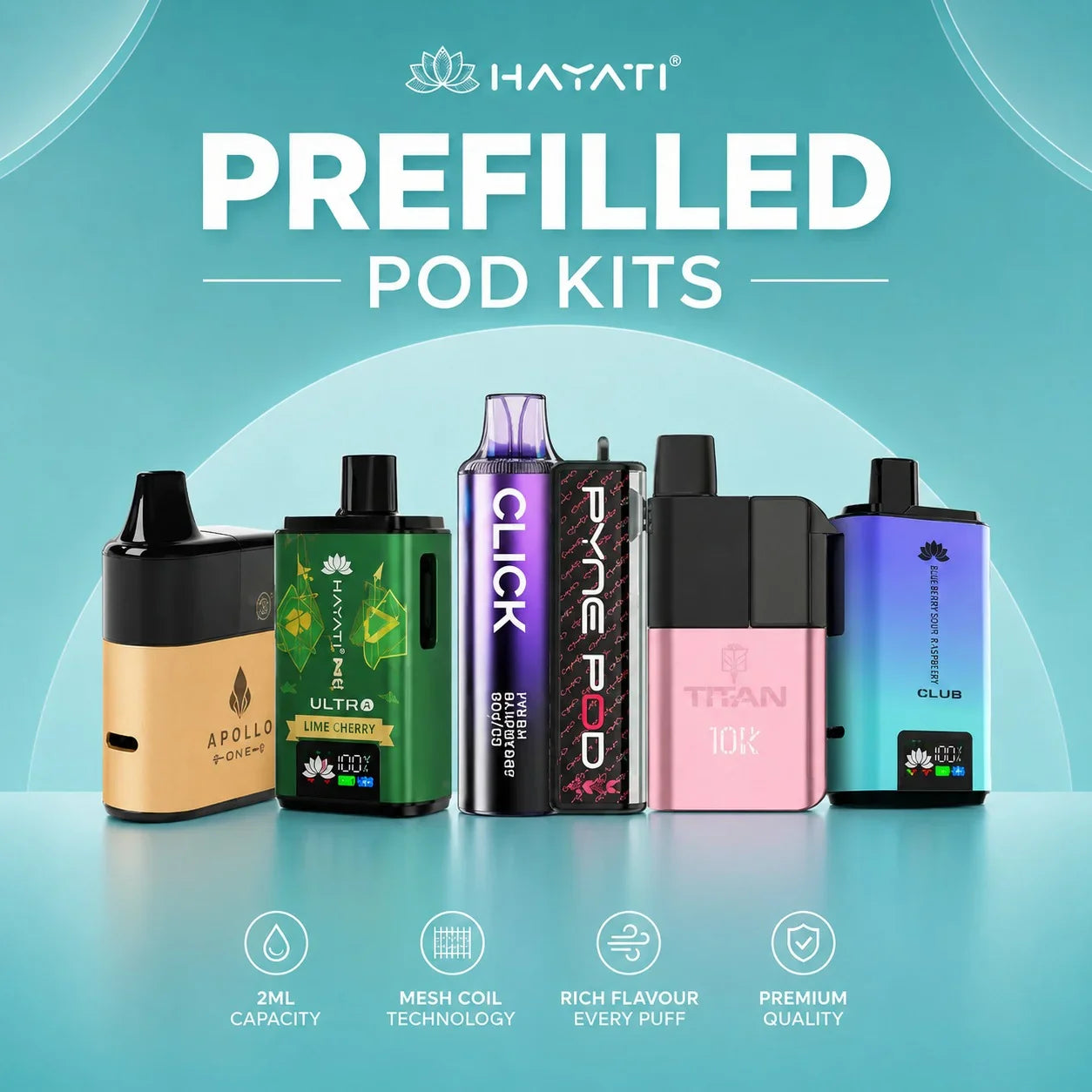 Prefilled Pod Kits