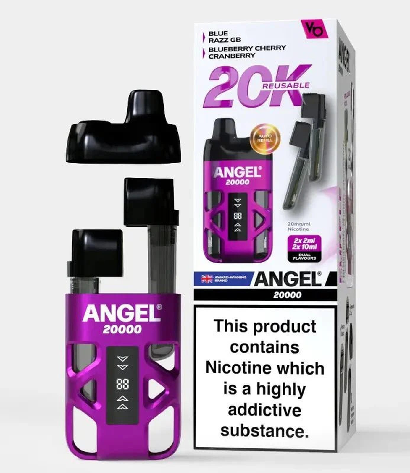 Angel 20k Puffs Vape Prefilled Pod Kit - Box of 5