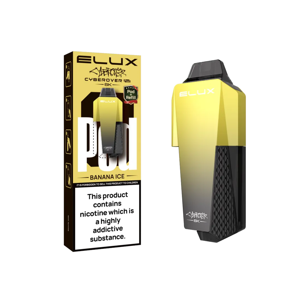Elux Cyberover 6000 Prefilled Replacement Pods - Box of 5