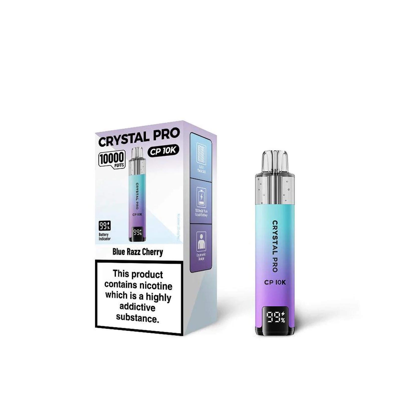 Crystal Pro 10000 (CP10K) Prefilled Pod Kit - Box of 5