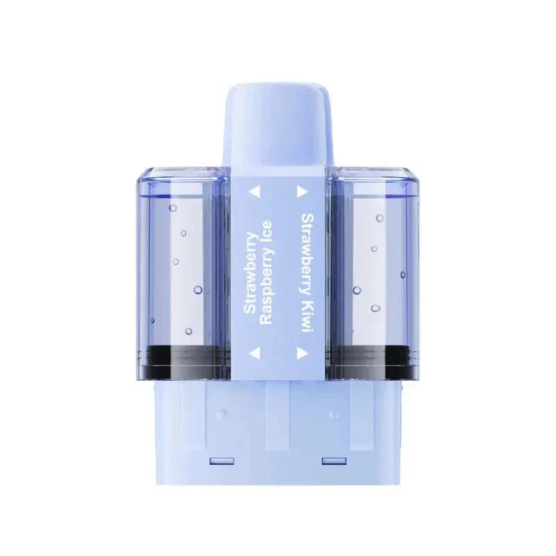 Crystal Pro Switch 30k Pods Box of 5, Strawberry Raspberry Ice, Strawberry Kiwi Flavour