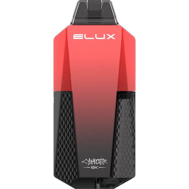 Elux Cyberover 6000 Prefilled Pod Vape - Box of 10 available in Strawberry Watermelon Bubble Gum Flavour 