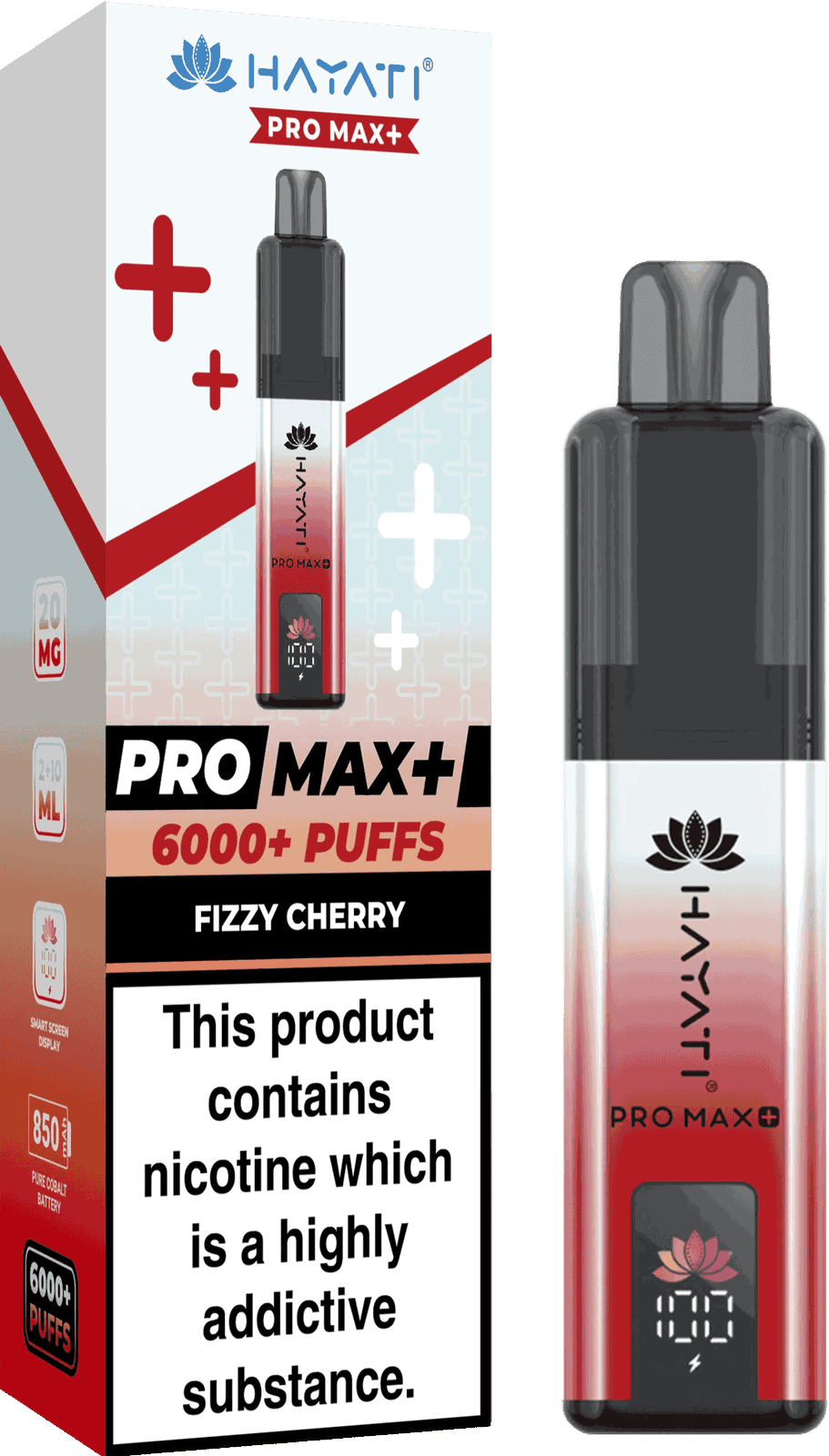 Hayati Pro Max Plus 6000 Puff Prefilled Pod Kit - Box of 5