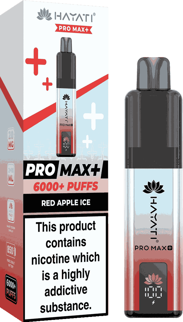 Hayati Pro Max Plus 6000 Puff Prefilled Pod Kit - Box of 5