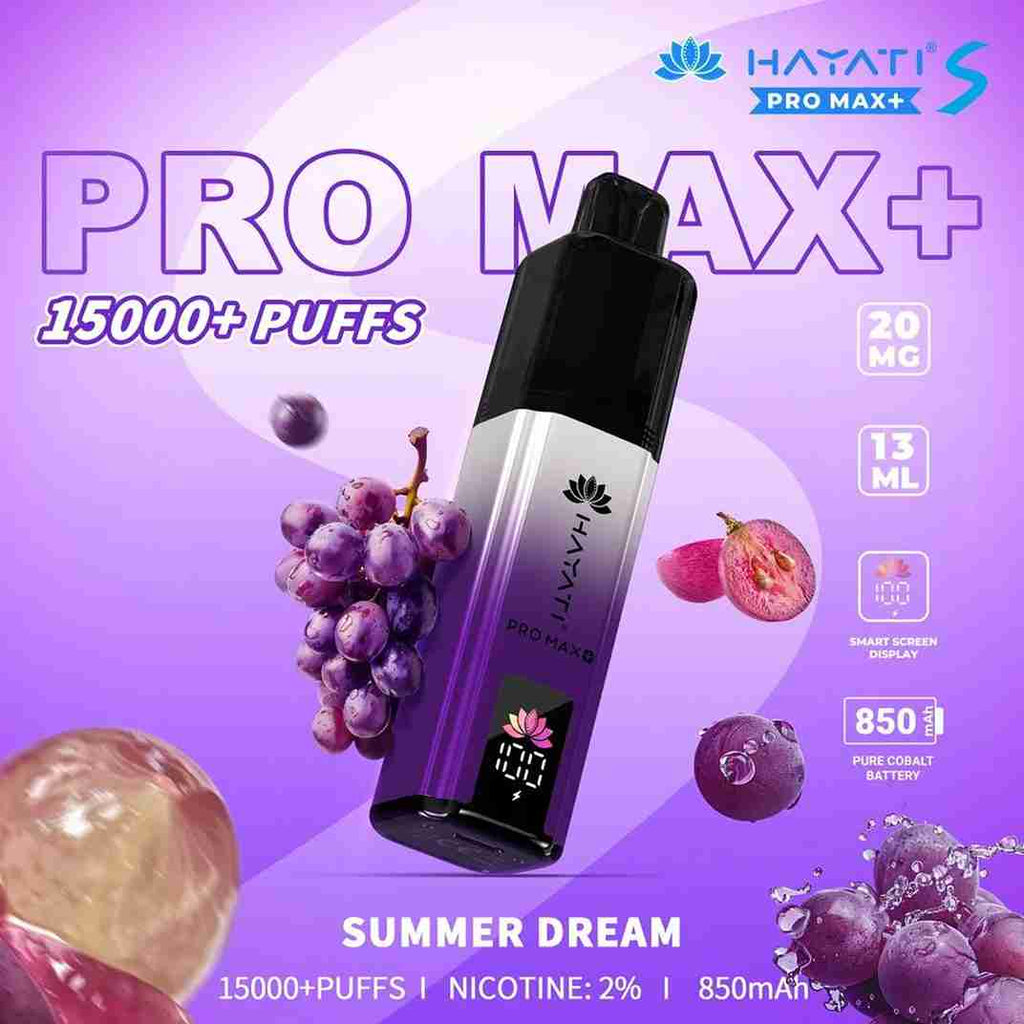 Hayati Pro Max S Plus 15K Prefilled Pod Kit - Box of 5
