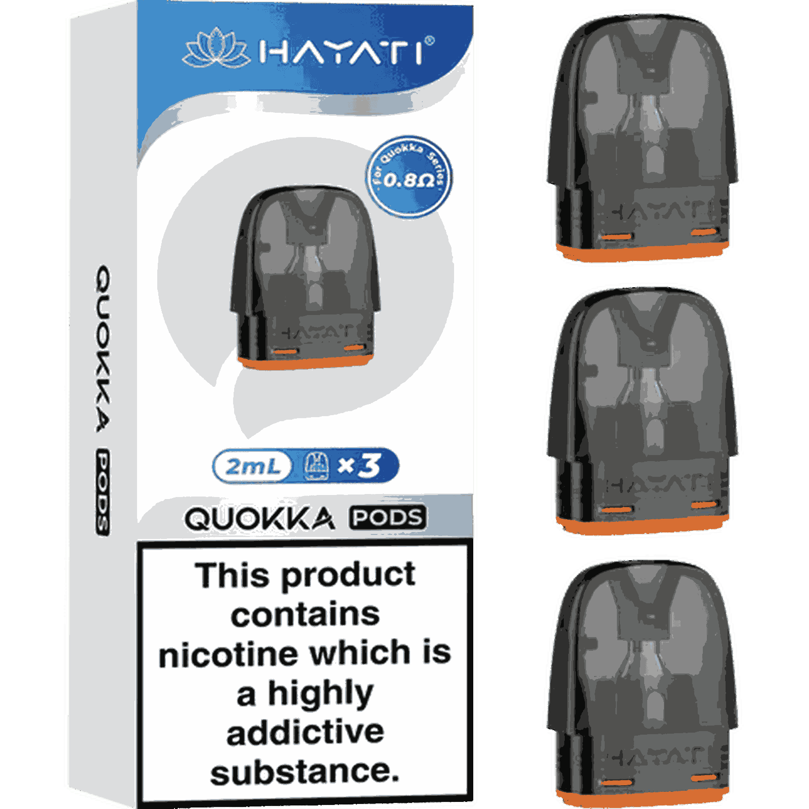 Hayati Quokka Replacement Pods Box Of-3