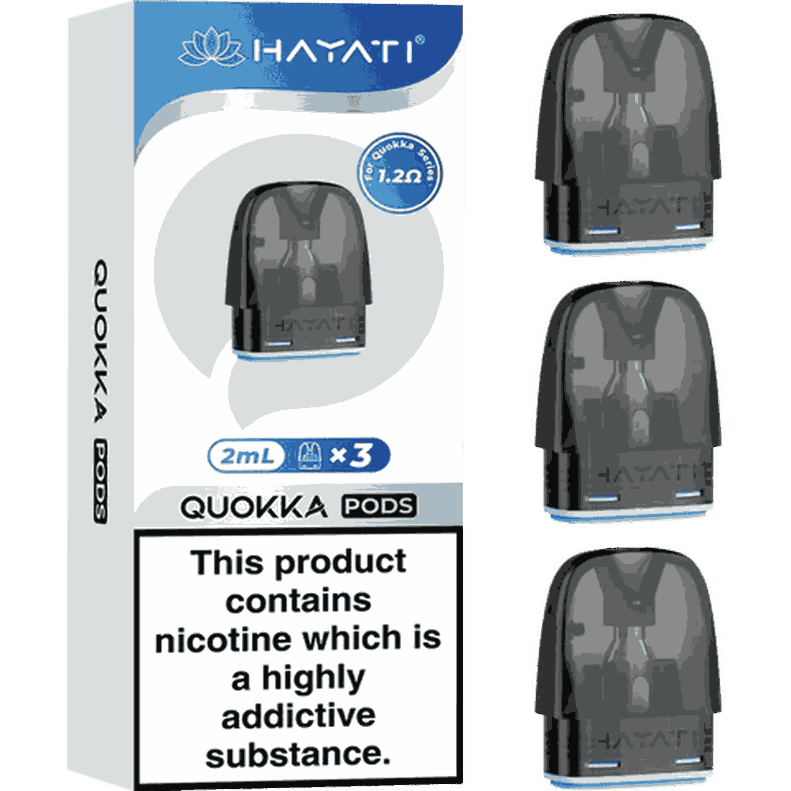 Hayati Quokka Replacement Pods Box Of-3