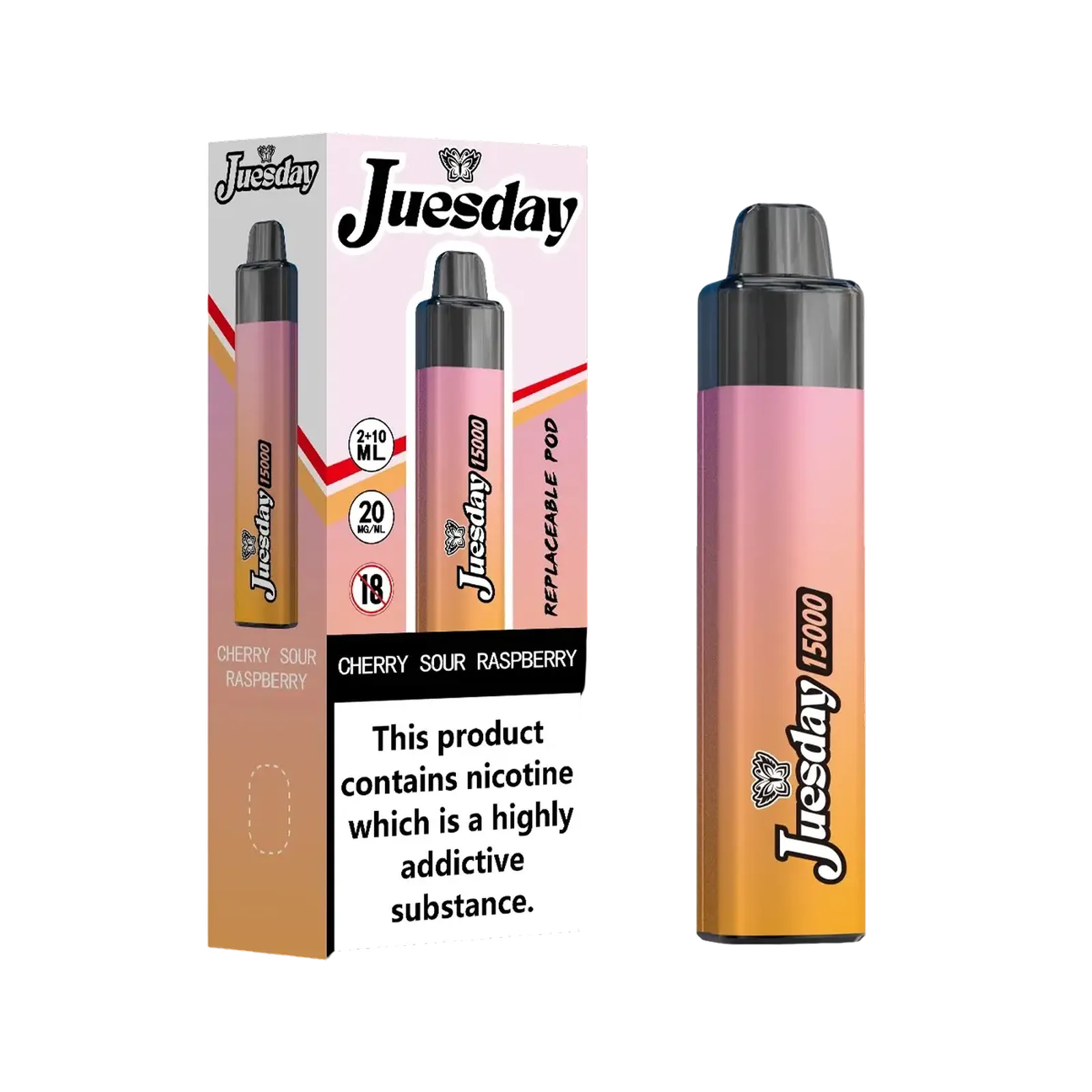 Juesday 15000 Puffs Prefilled Vape Kit - Box of 10