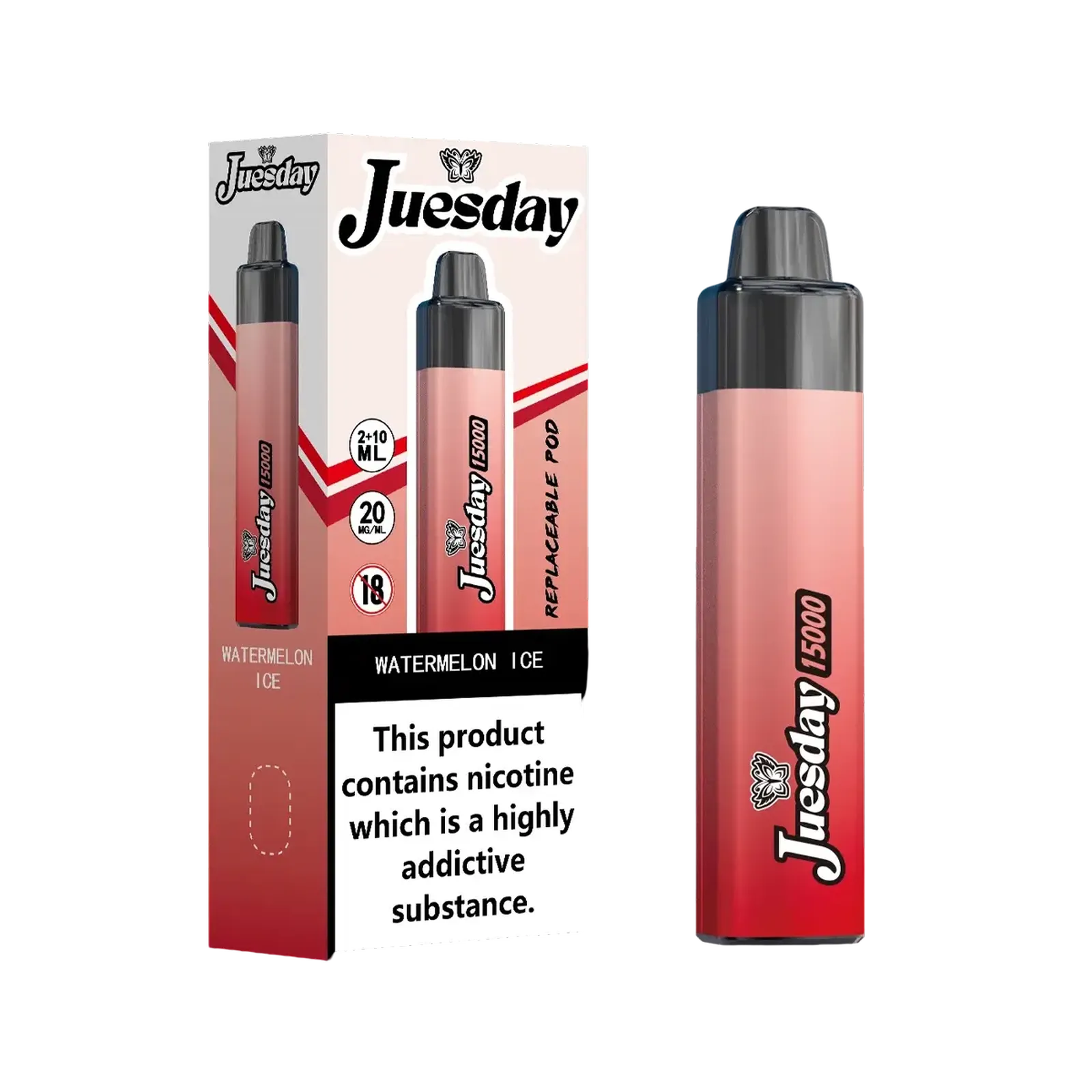 Juesday 15000 Puffs Prefilled Vape Kit - Box of 10
