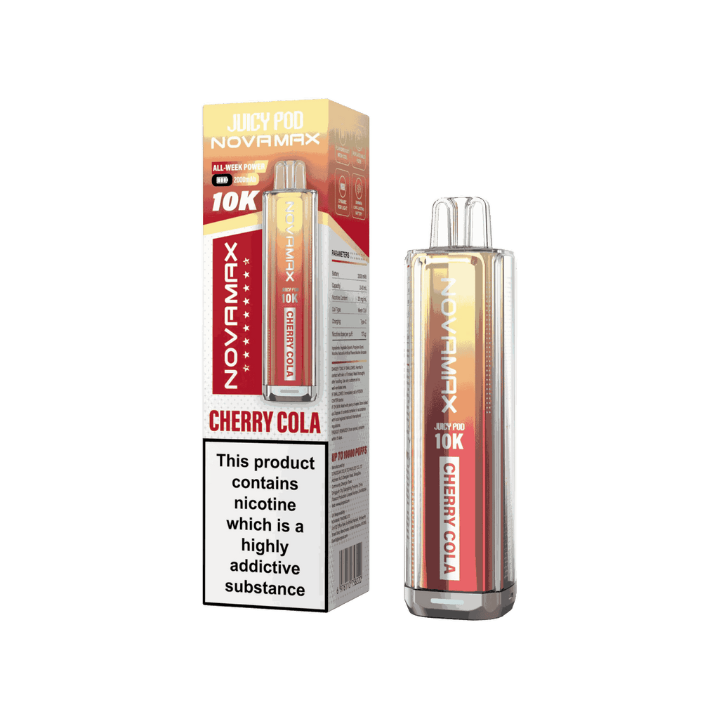 Juicy Pod Novamax 10k Prefilled Pod Vape Kit - Pack of 5