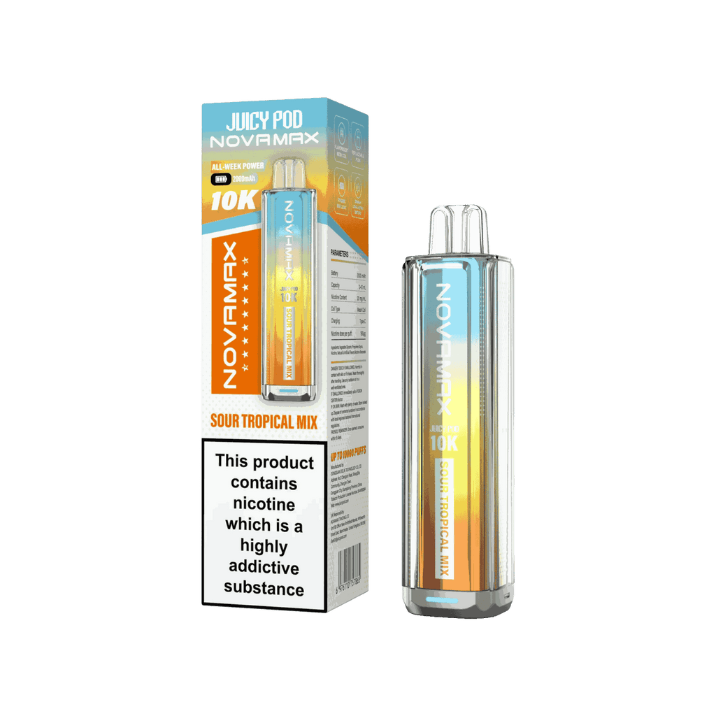 Juicy Pod Novamax 10k Prefilled Pod Vape Kit - Pack of 5