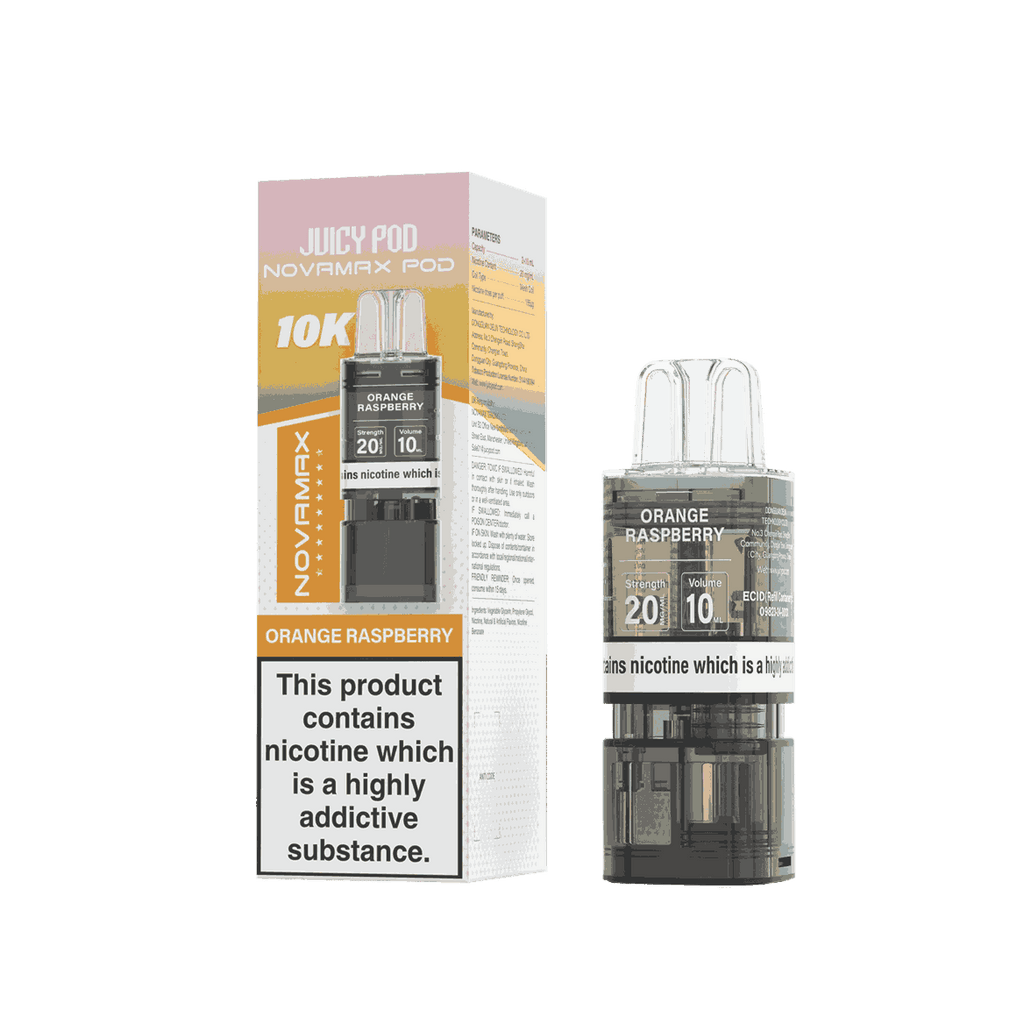 Juicy Pod Novamax 10K Replacement Pods - Pack of 10