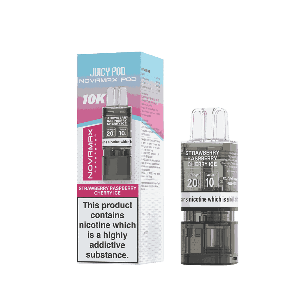 Juicy Pod Novamax 10K Replacement Pods - Pack of 10