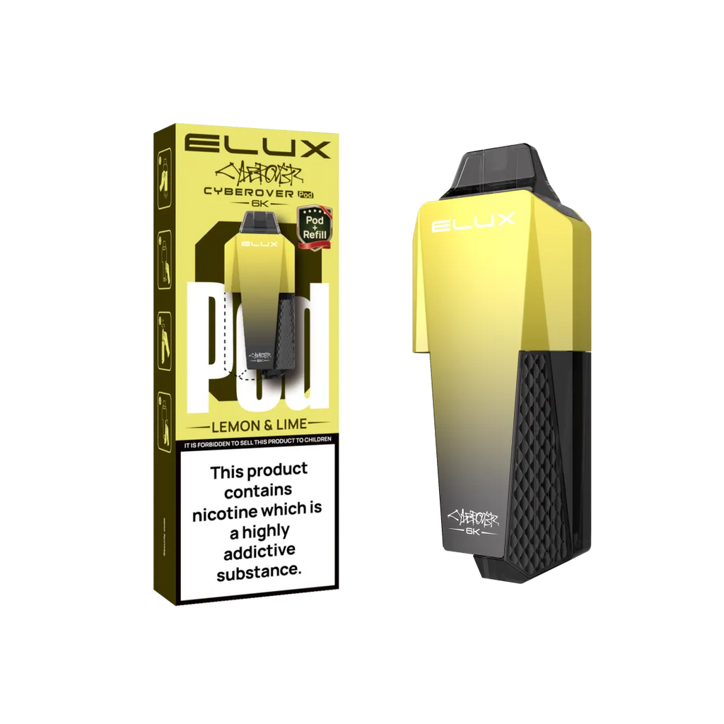 Elux Cyberover 6000 Prefilled Replacement Pods - Box of 5
