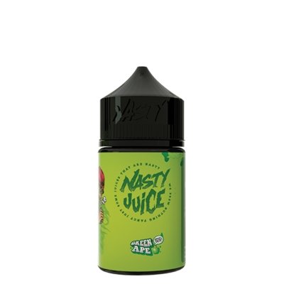 Nasty Juice 50ml Shortfill All Ranges, Green Ape Flavour 
