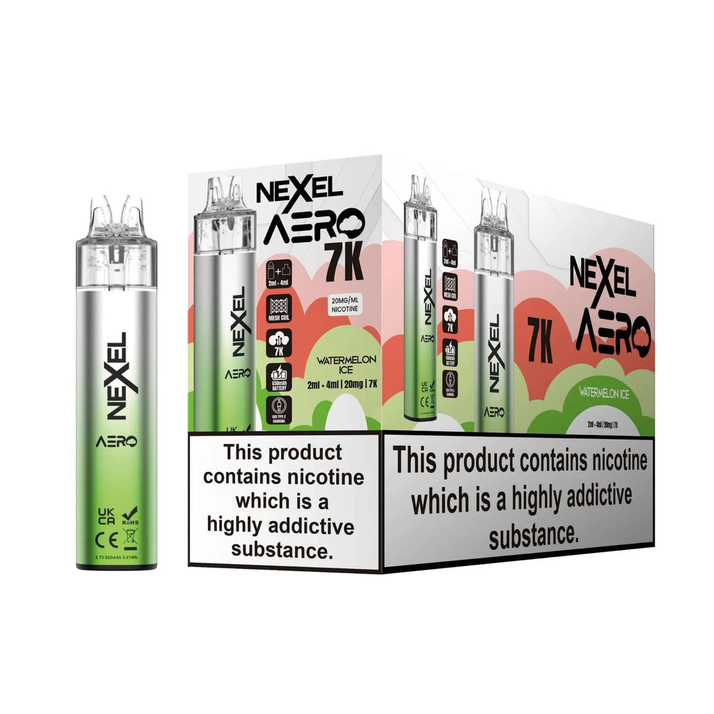 Nexel Aero 7k Prefilled Pod Vape Kit - Pack of 5