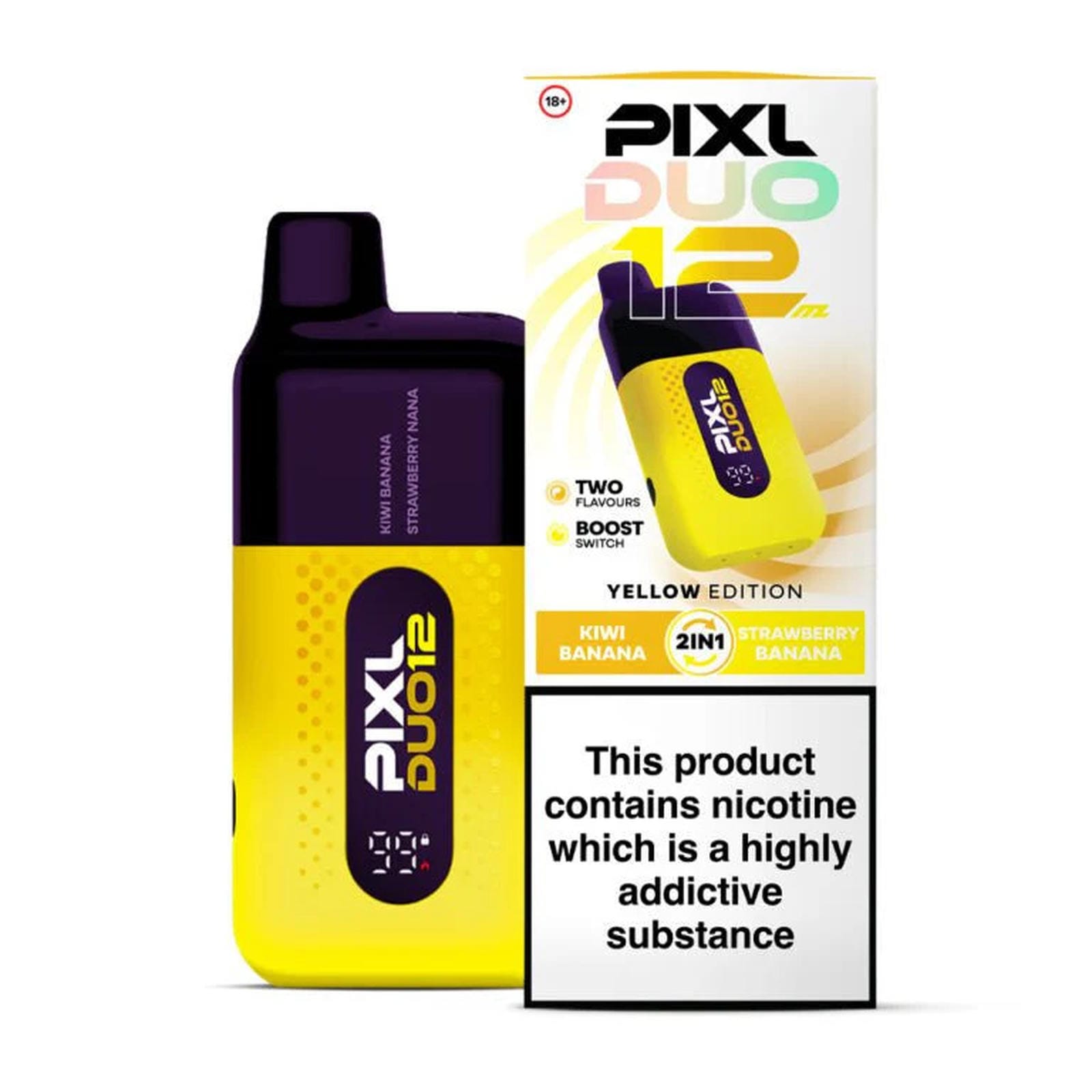 Pixl Duo 12000 Pre-Filled Pod Vape Kit - Box of 5