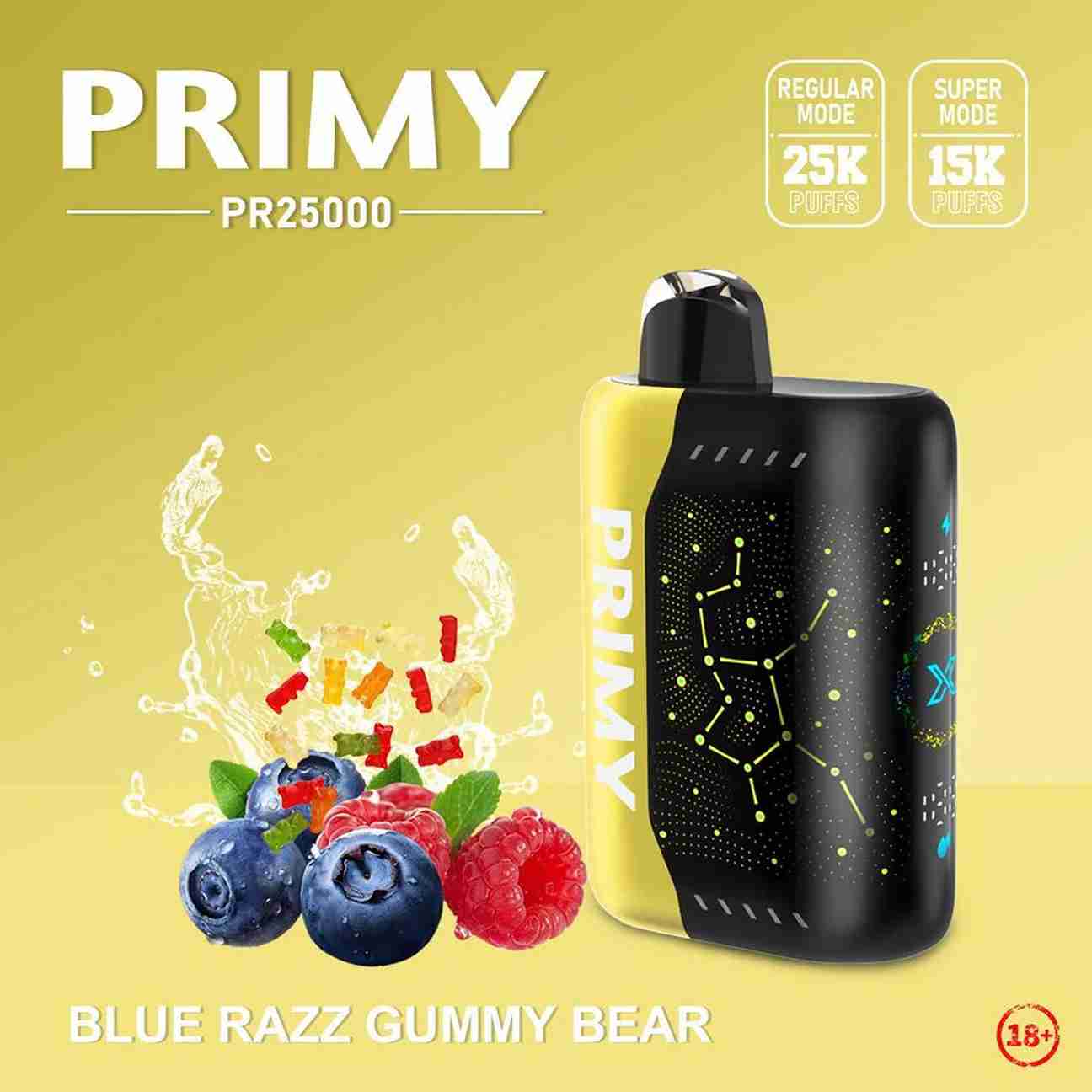 Primy PR25000 Puffs Prefilled Vape Pod Kit - Box of 5