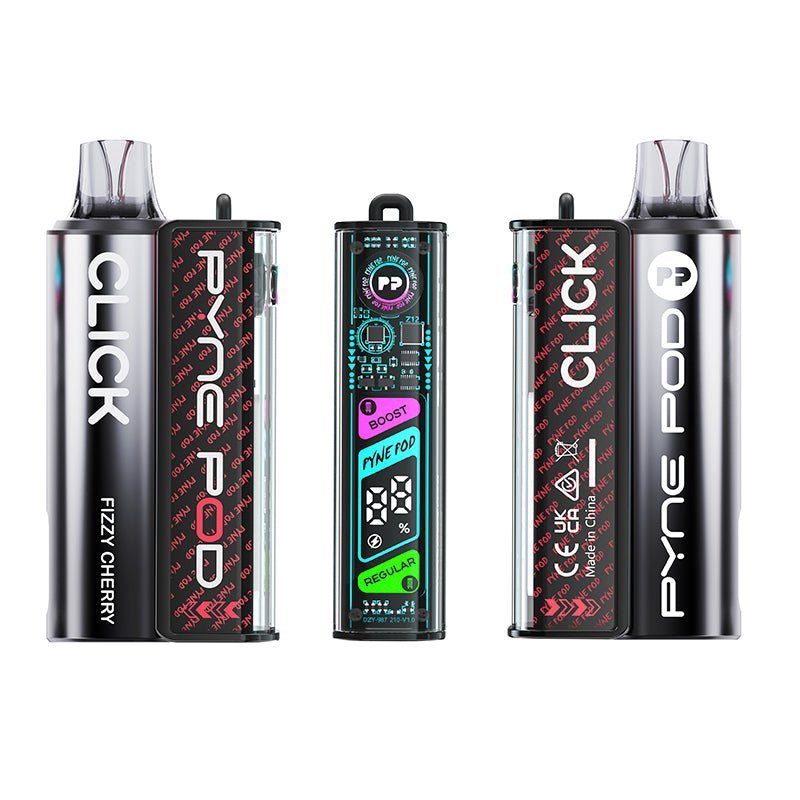 Pyne Pod Click 10000 Starter Kit - Pack of 5 - Flavours