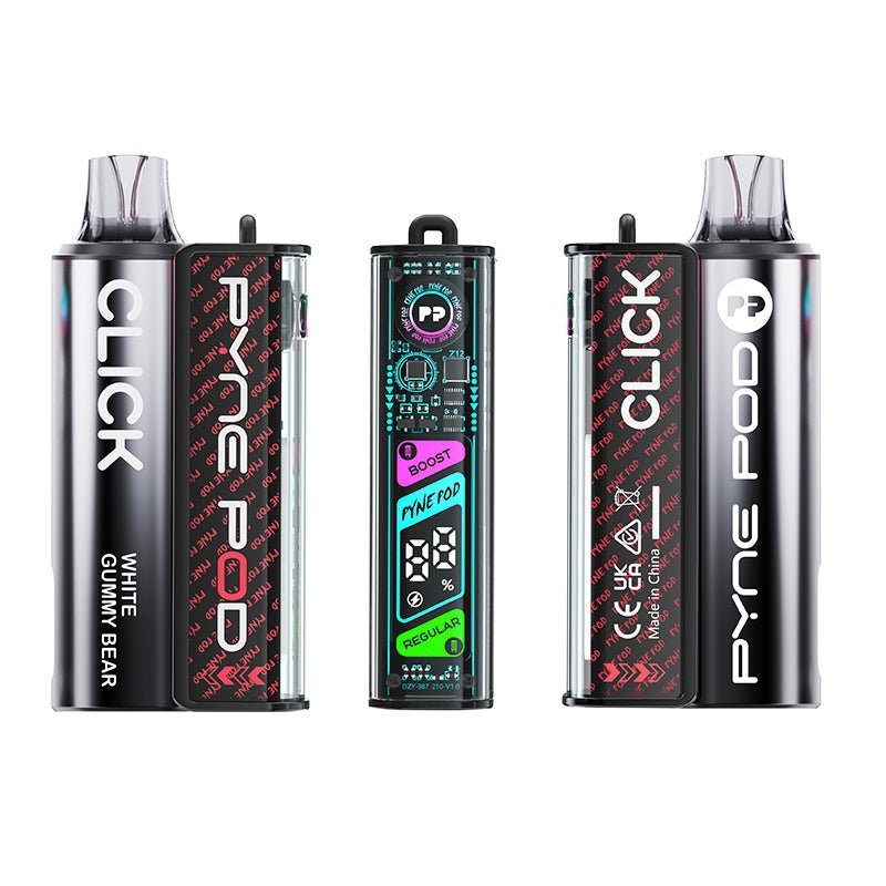 Pyne Pod Click 10000 Starter Kit - Pack of 5 - Flavours