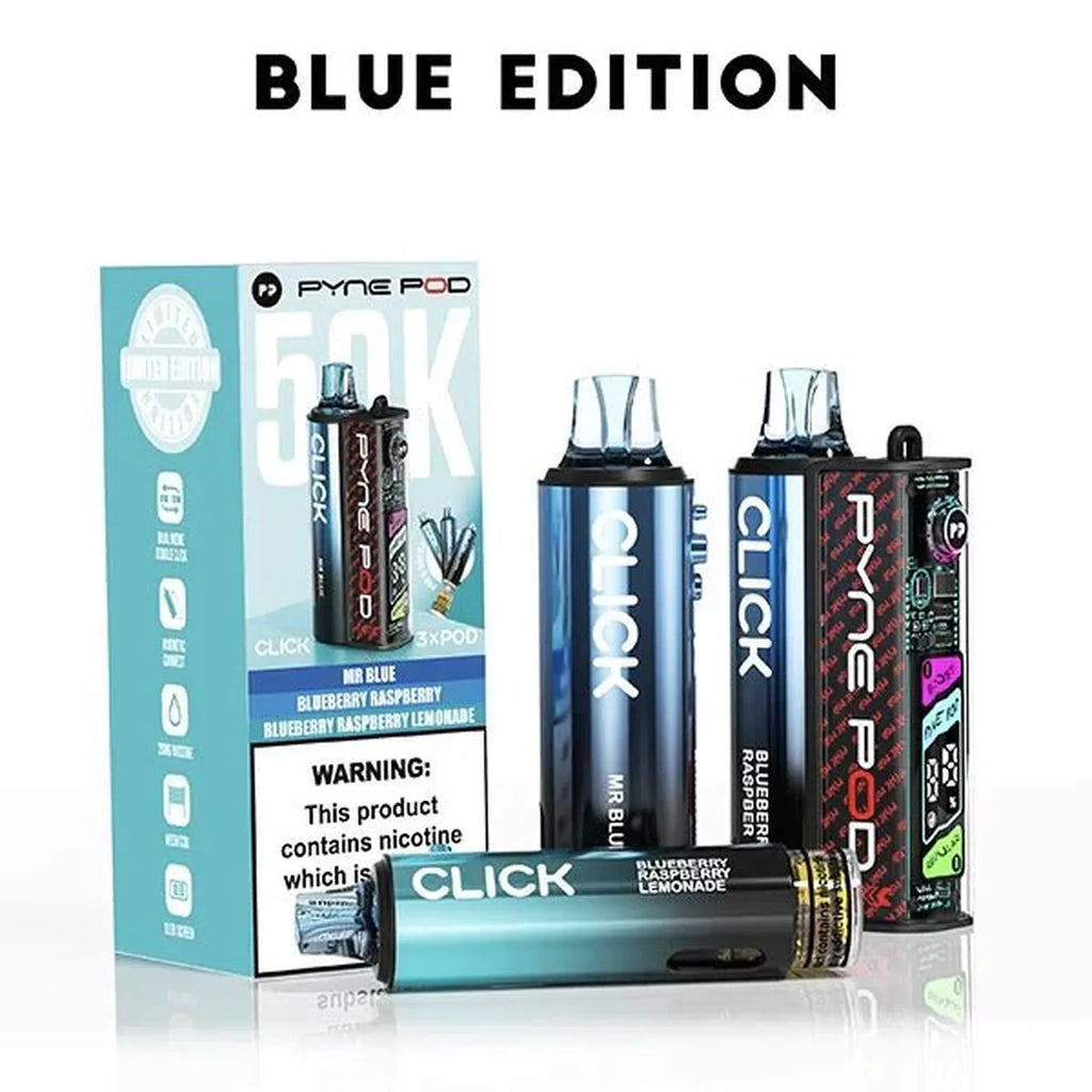 Pyne Pod Click 50k Prefilled Pod Vape Kit - Box of 5