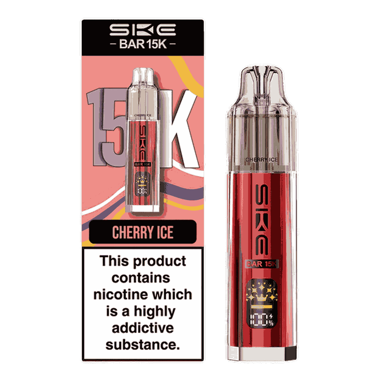 Ske Bar 15k Prefilled Pod Vape Kit Box of 5