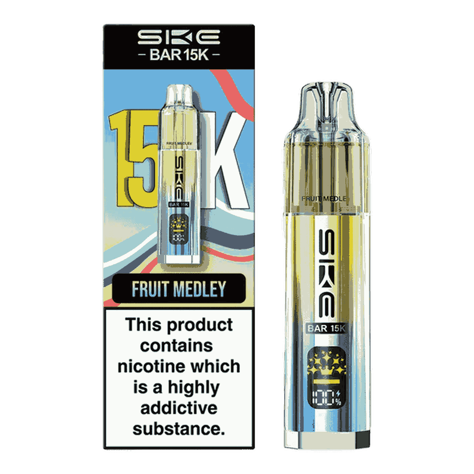 Ske Bar 15k Prefilled Pod Vape Kit Box of 5
