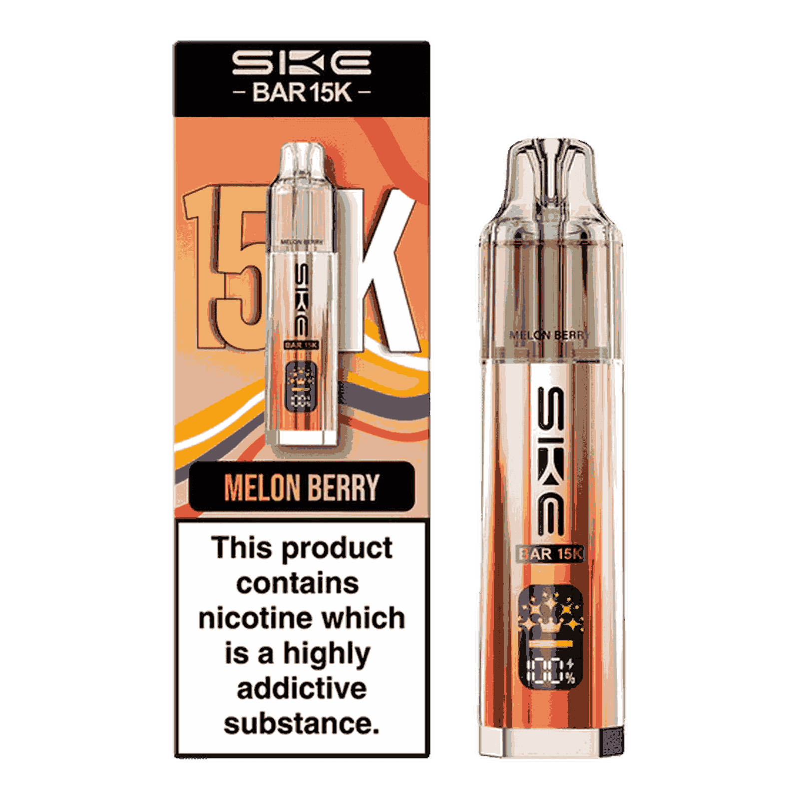 Ske Bar 15k Prefilled Pod Vape Kit Box of 5