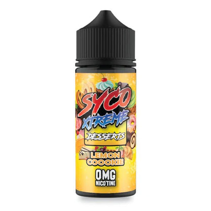 Syco Xtreme E-liquids 100ml Shortfill-Lemon Cookie (Dessert)-vapeukwholesale