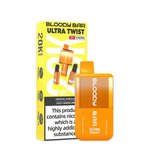 Bloody Bar Ultra Twist 20000 Prefilled Vape Pod Kit - Box of 5